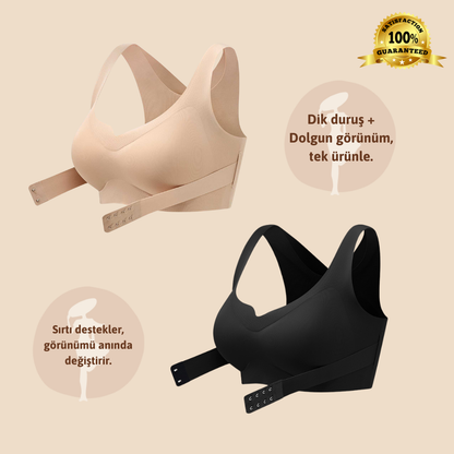 Duruş Düzeltici Dikişsiz Sütyen - PosturaFit
