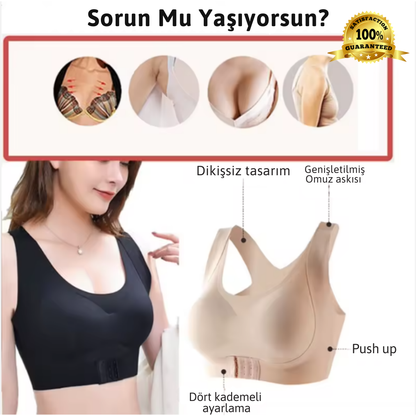 Duruş Düzeltici Dikişsiz Sütyen - PosturaFit